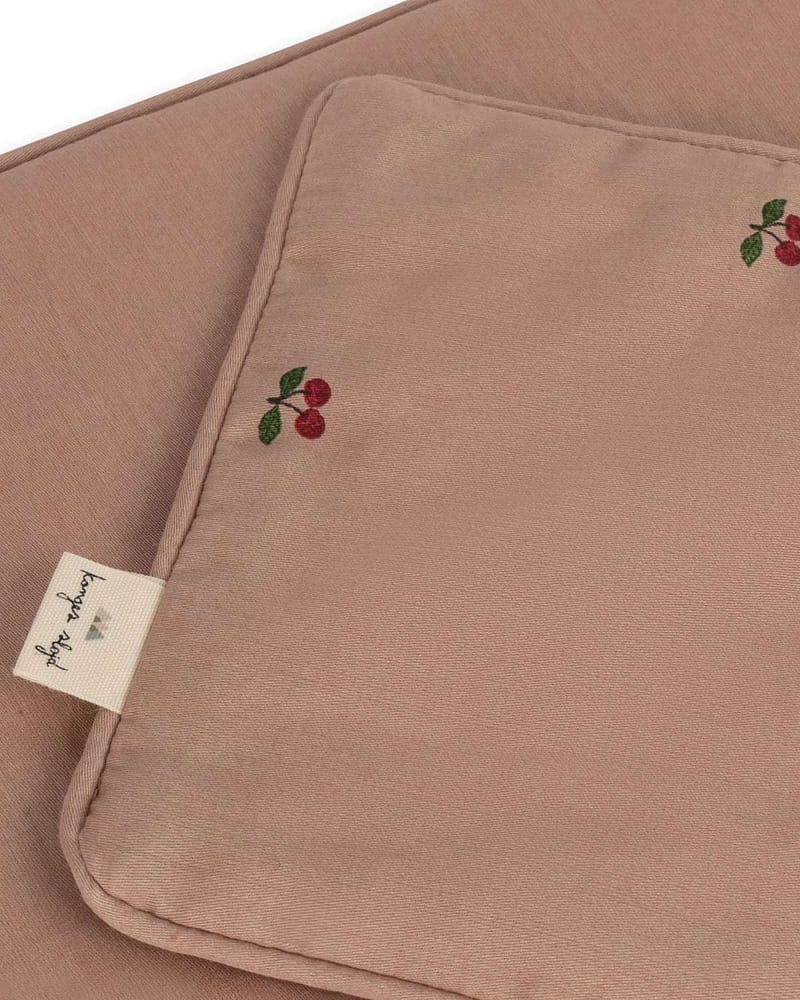 Dukketilbehør Sengetøy - Dyne og Pute - 100% Øko Bomull