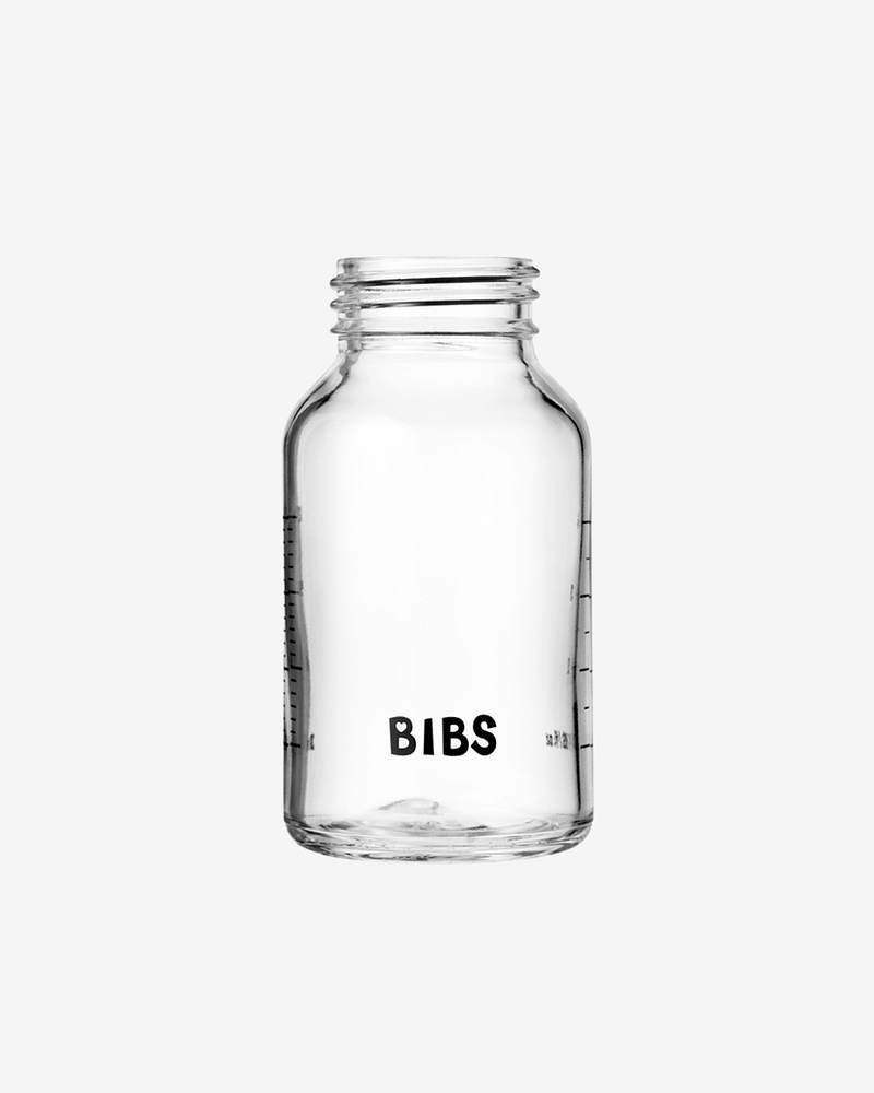 BIBS tåteflaske – Ekstra Glassflaske 120ml
