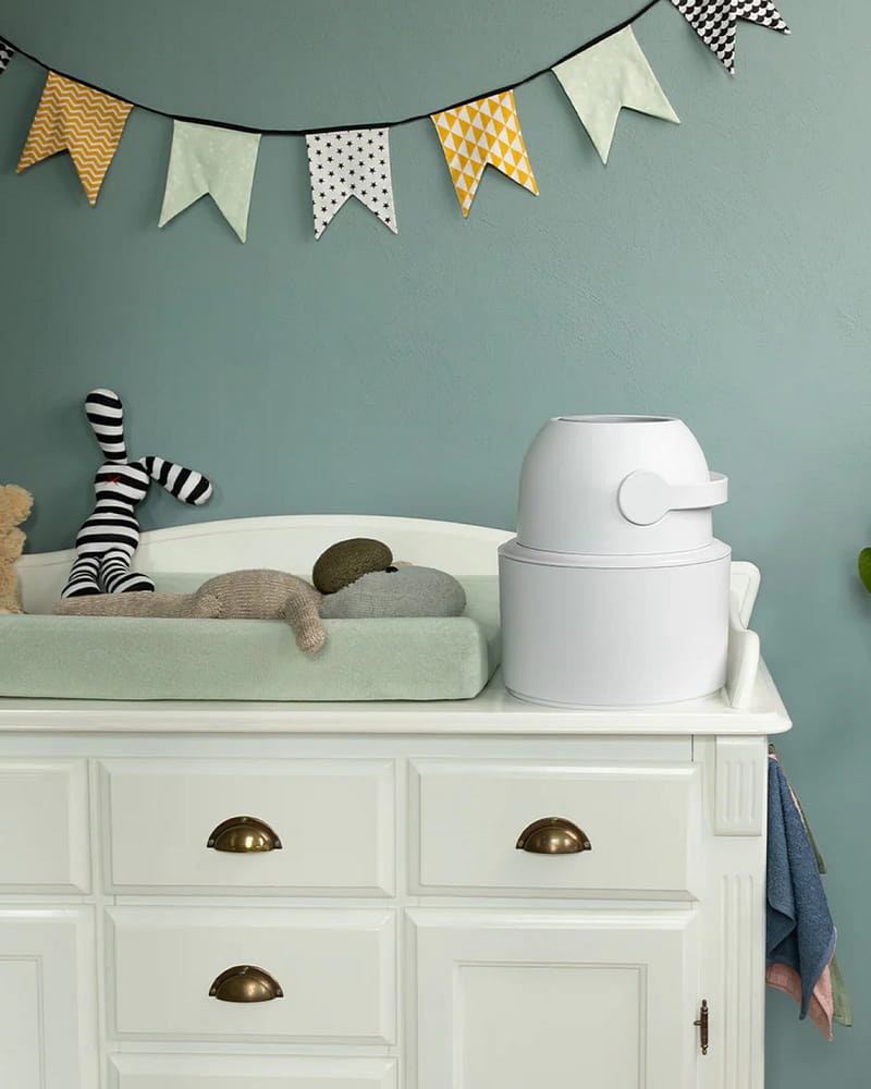 Teleskopisk Bleiebøtte – Luktfri, 100% Resirkulert Plast | Heka M