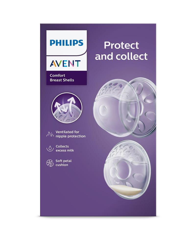 Brystskjold og Melkeoppfanger 2i1, Sett - Silikon | SCF157/02