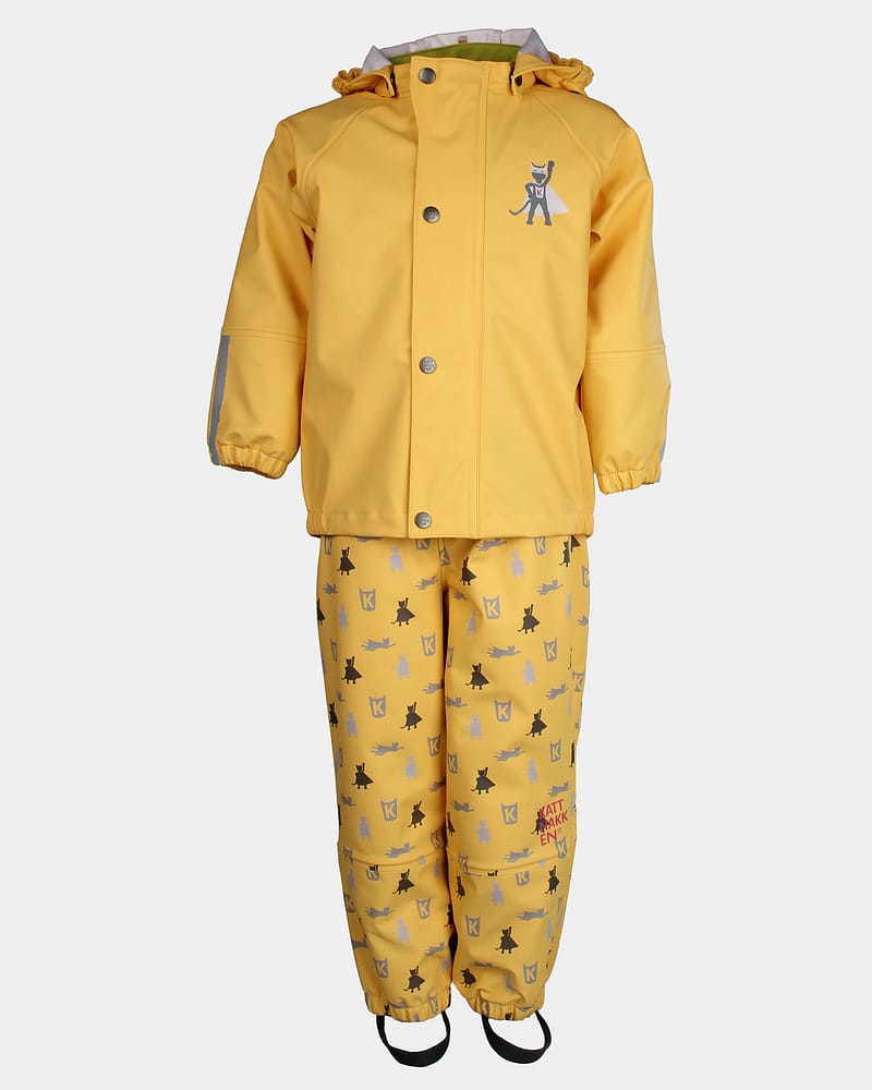 Kattnakken Regnsett Plask - Vår og Høst | 30.000 vannsøyle «Superkatten 2026»