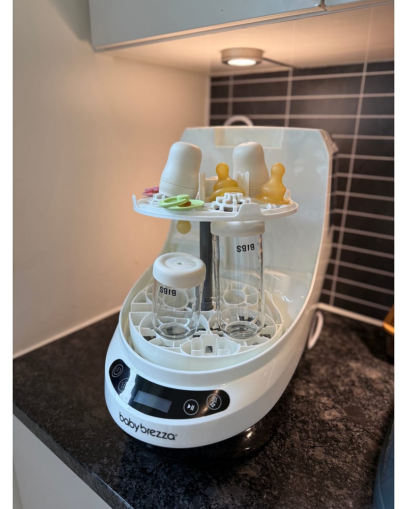 Baby Brezza Bottle Washer Pro | "Vaskemaskin" og Sterilisator med Tørk - Ingen forvask!