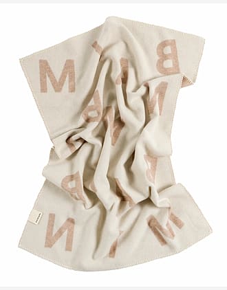 Babyteppe Ull, Tykt - 100% Merino, Ubehandlet | Alphabet Biniblanket