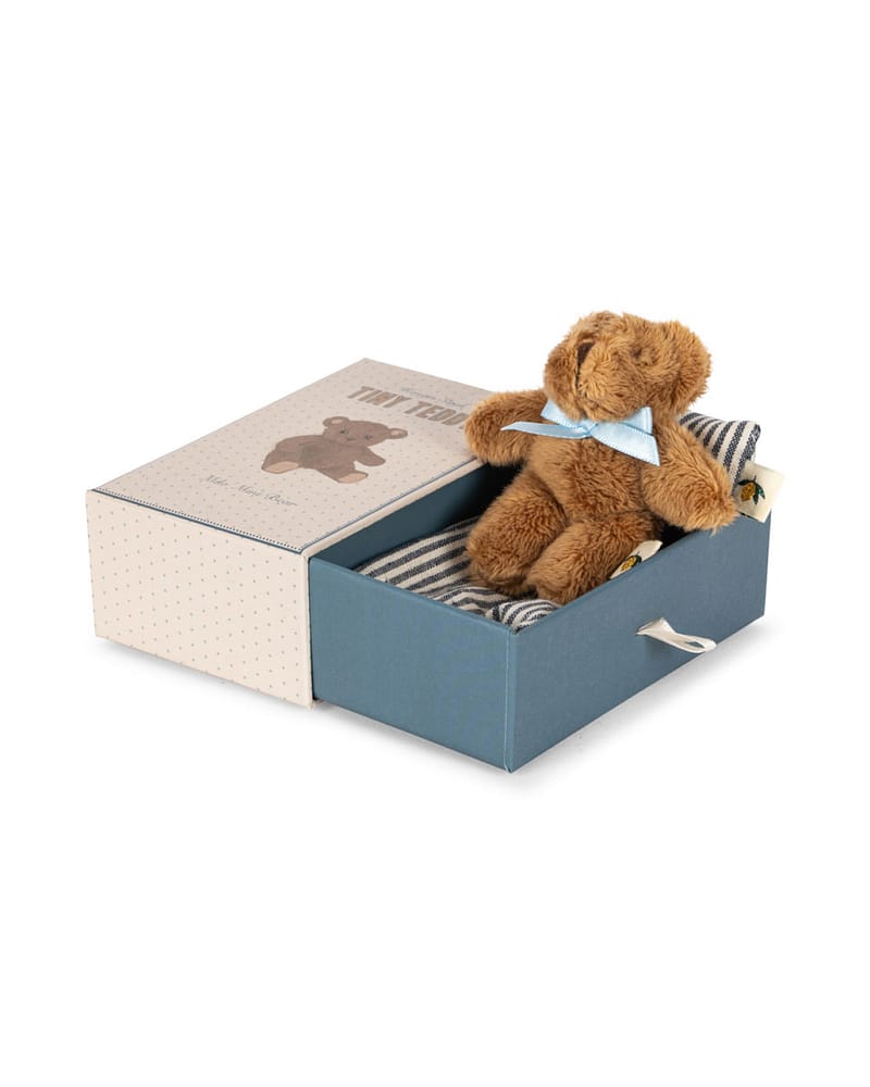 Kosebamse i Gaveeske med Seng