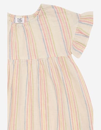 Kjole Barn m/ Volanger - 73% Bomull, 27% Linen | HCKaroline Hello