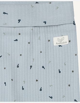 Leggings Baby med dobbelt liv & trylleføtter - Øko Bomull | Luca Letter Aop