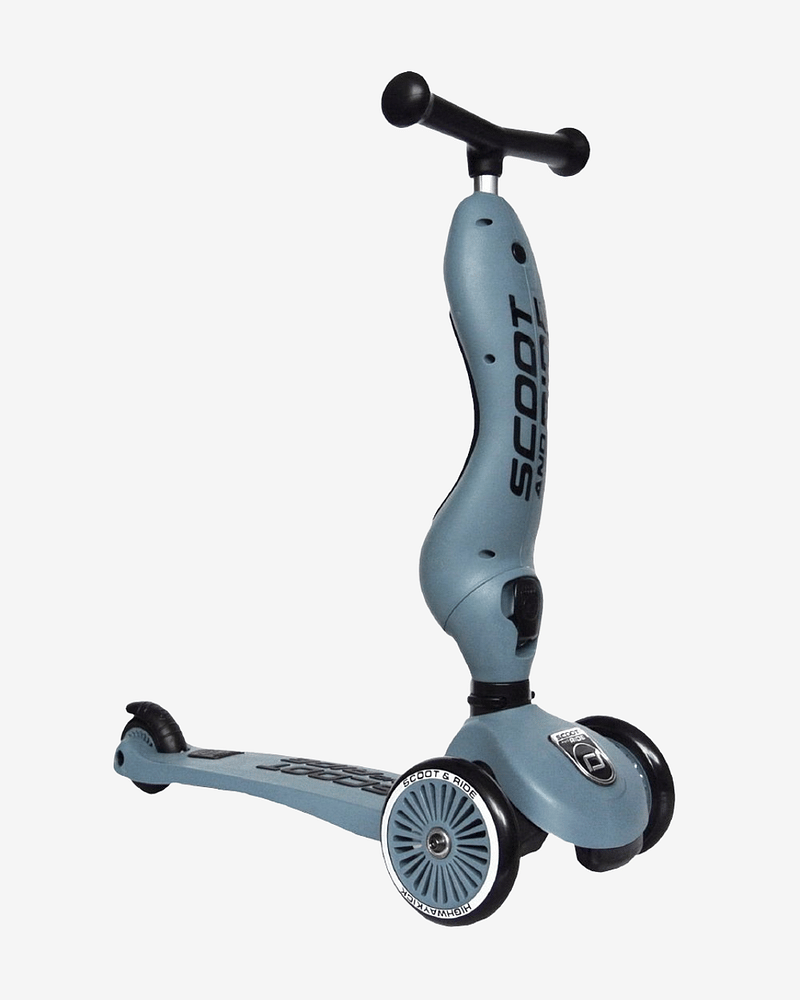 Sparkesykkel & Løpesykkel - Scoot & Ride Highwaykick 1 | Barn 1-5 år