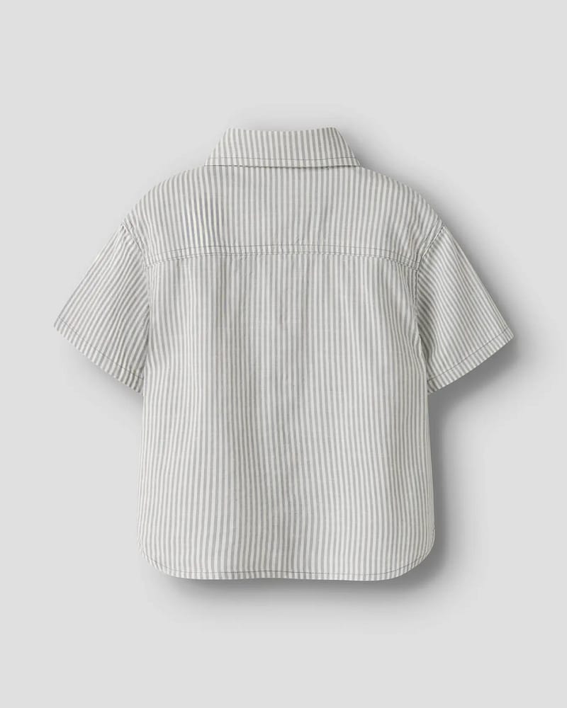 Skjorte Barn Barn - Øko Bomull, Viscose | NMMDARKO SS LOOSE SHIRT LIL
