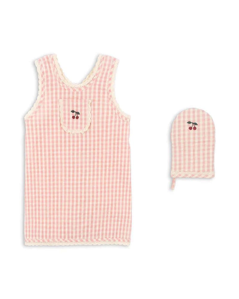 Forkle og Grytevott - Bakeutstyr Barn | Frill Apron Set