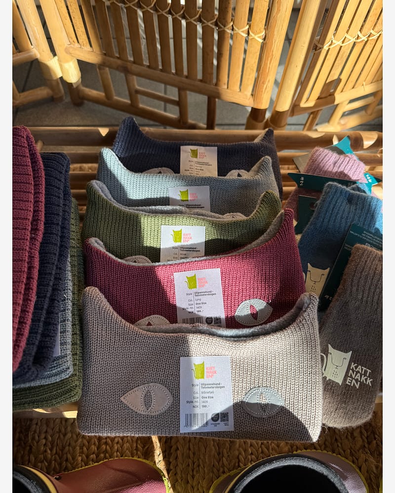 Pannebånd Barn - Ull m/ fleecefôr