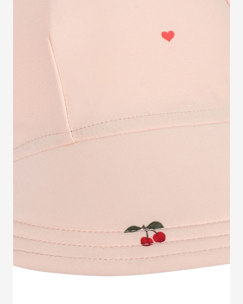 Badehatt M/ Nakkeskygge - UPF 50+ | Merle Frill Sun Hat cherry