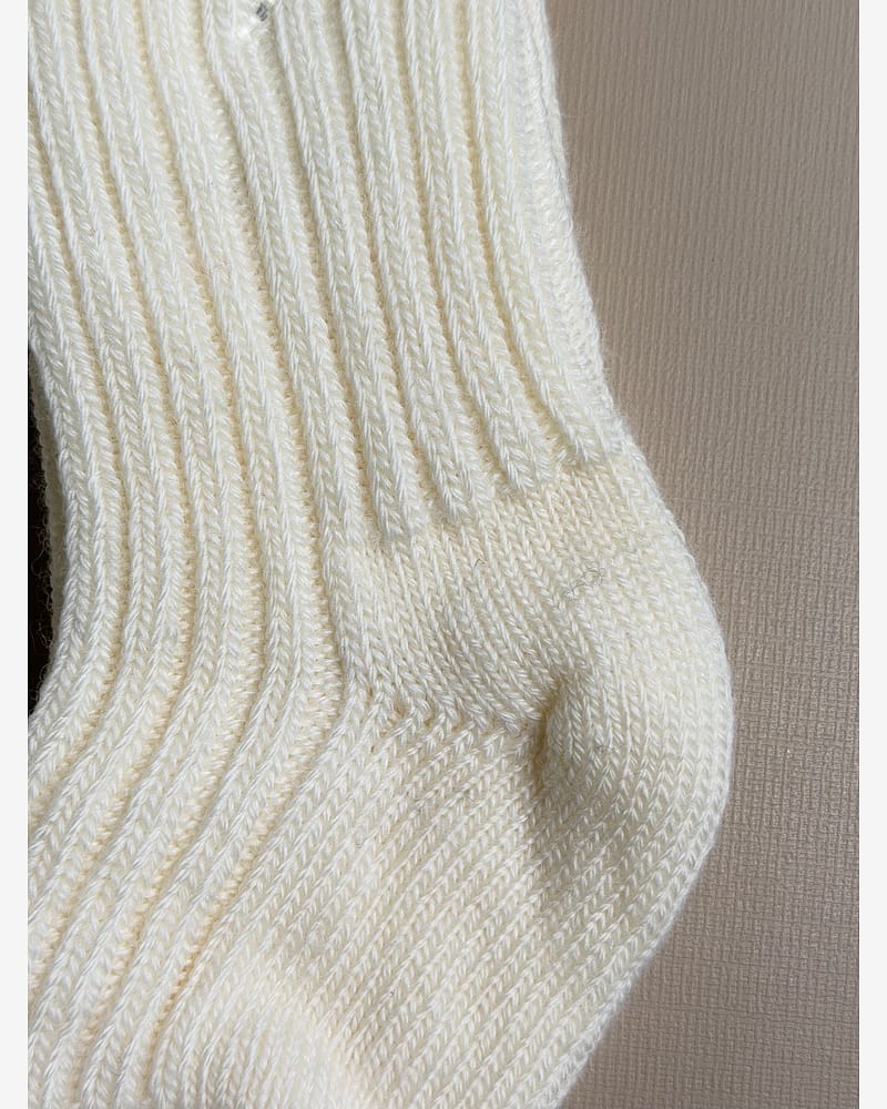 Ullsokker - Rib - Elastisk - Basic