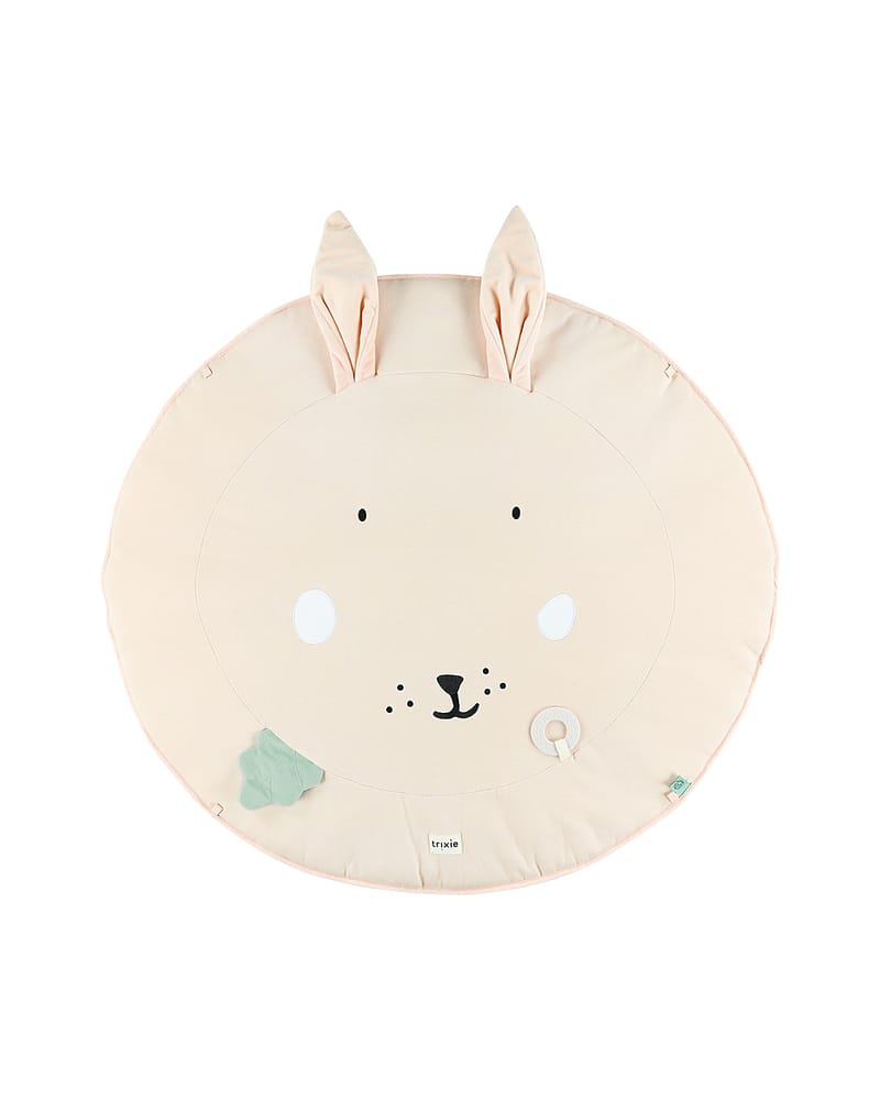 Babygym med lekematte - Øko Bomull | Activity playmat with arches