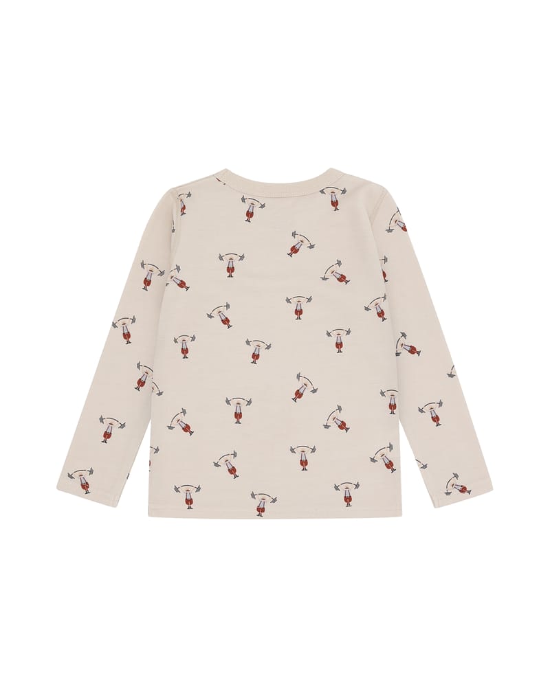 Trøye Langermet - Ull/Bambusviskose | Abba Strong Man