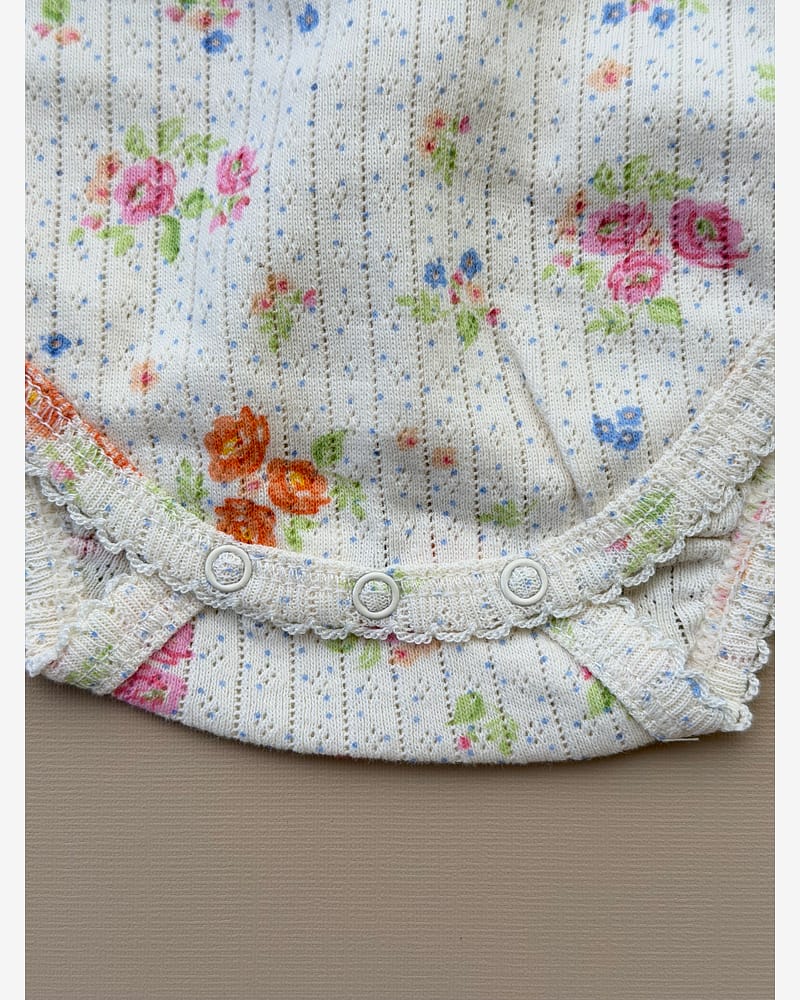 Body Kortermet - 100% Øko Bomull, Pointelle | Minnie Short Sleeve Body