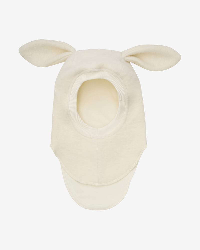 Balaclava Ull 2-lags - Kaninører, Børstet Ullfleece | Ears Wool