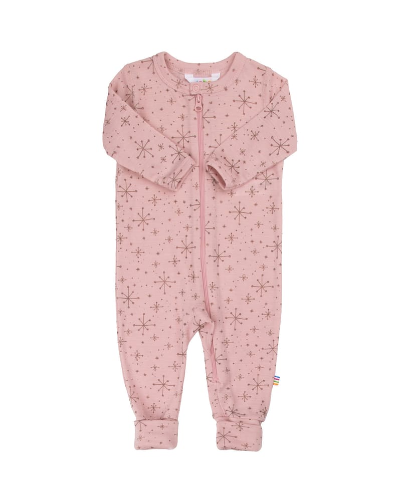 Ullpysj Heldress m/ glidelås og trylleføtter - 100% Merino | Basic