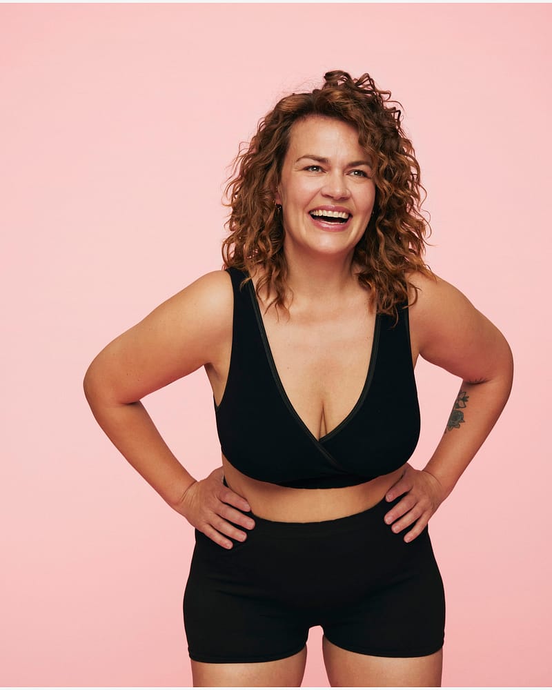 Amme BH - Øko Bambus - Lett støtte | Crossover BH