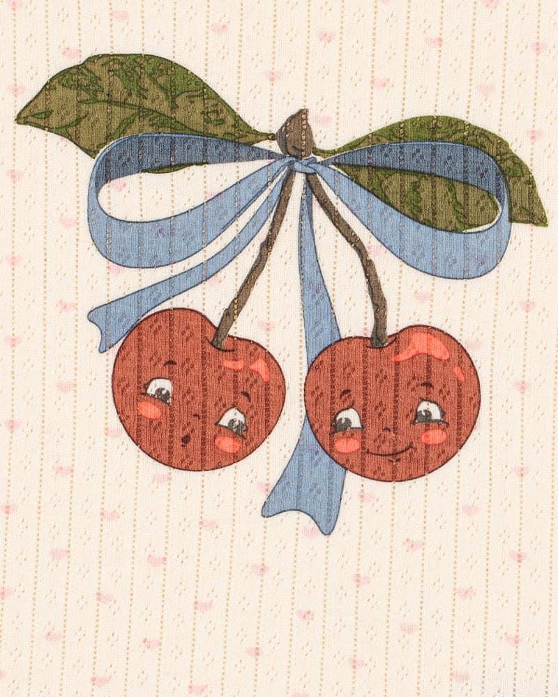 T Skjorte - Øko Bomull Pointelle | Minnie Tee GOTS