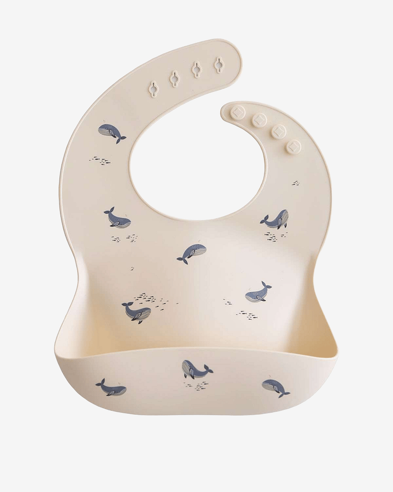Smekke Baby - Silikon - Dyp Lomme | Silicone Baby Bib