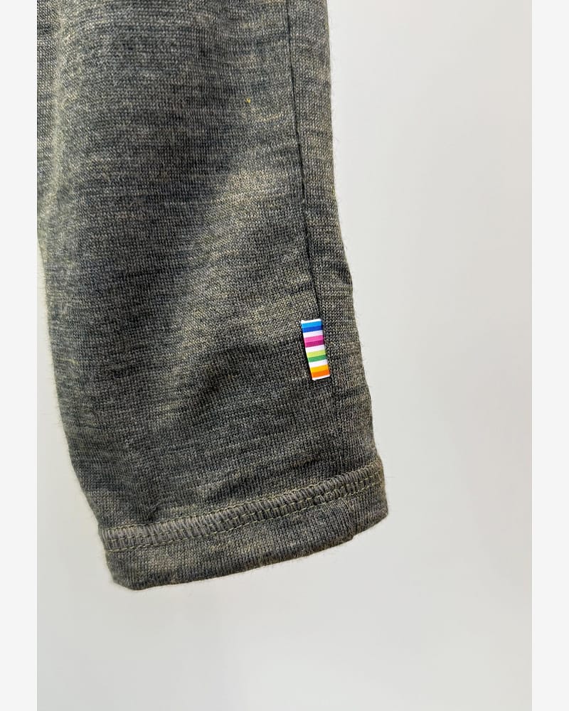 Joggebukse Baby - 100% Merino - Melange Mosegrønn