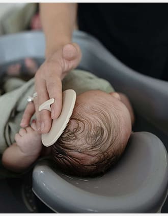 Badebørste Baby 2pk - Hodebunnsmassasje mot Skurv | Cradle Cap Brush