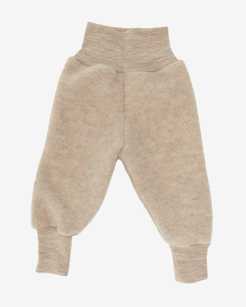 Babybukse i Ullfleece - 100% Ubehandlet Ull