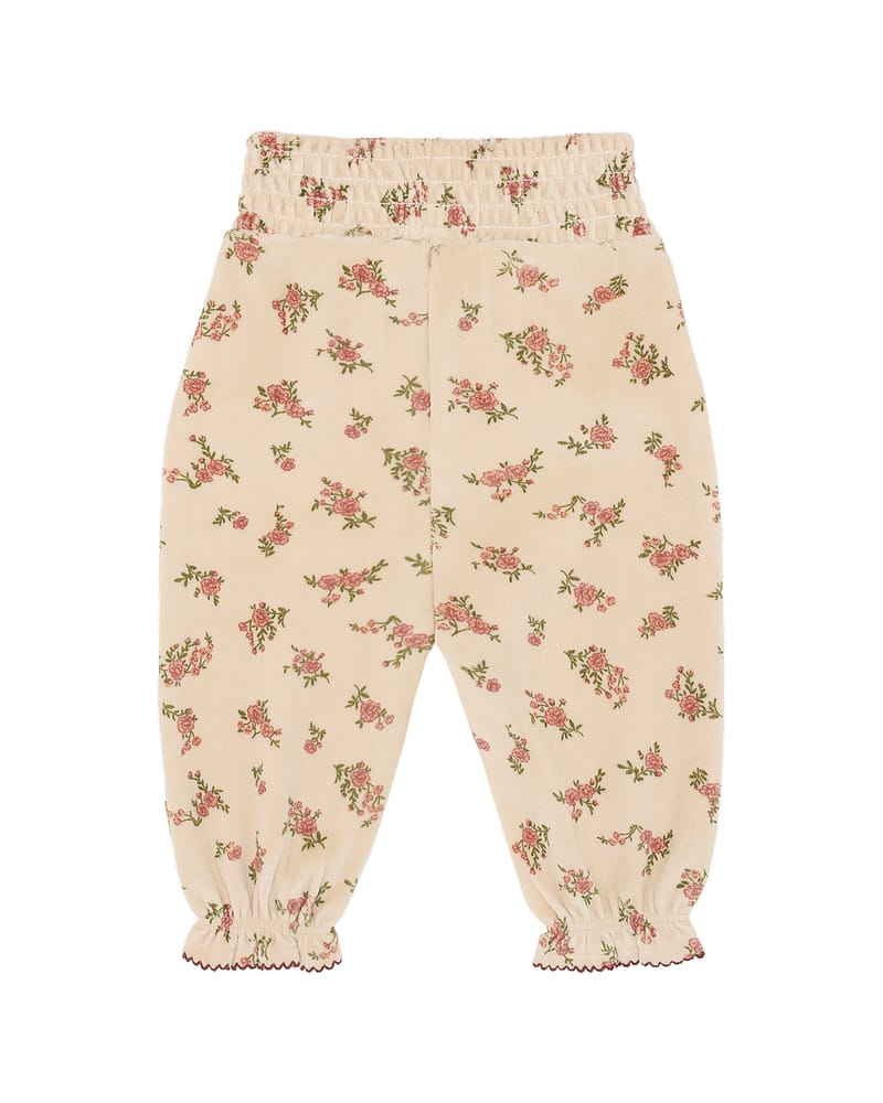 Bukse Baby - Terrystoff i Øko Bomull | Trine Winter roses