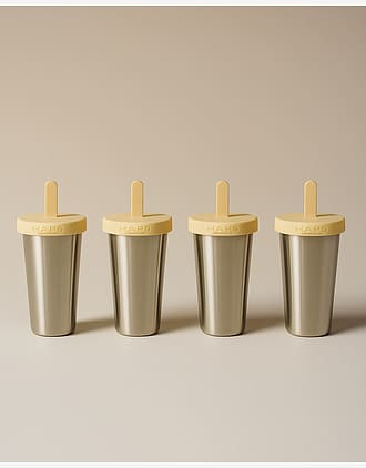Ispinneformer i  Rustfritt Stål 4pk - 8 Gjenbrukbare Trepinner | Ice Lolly Makers