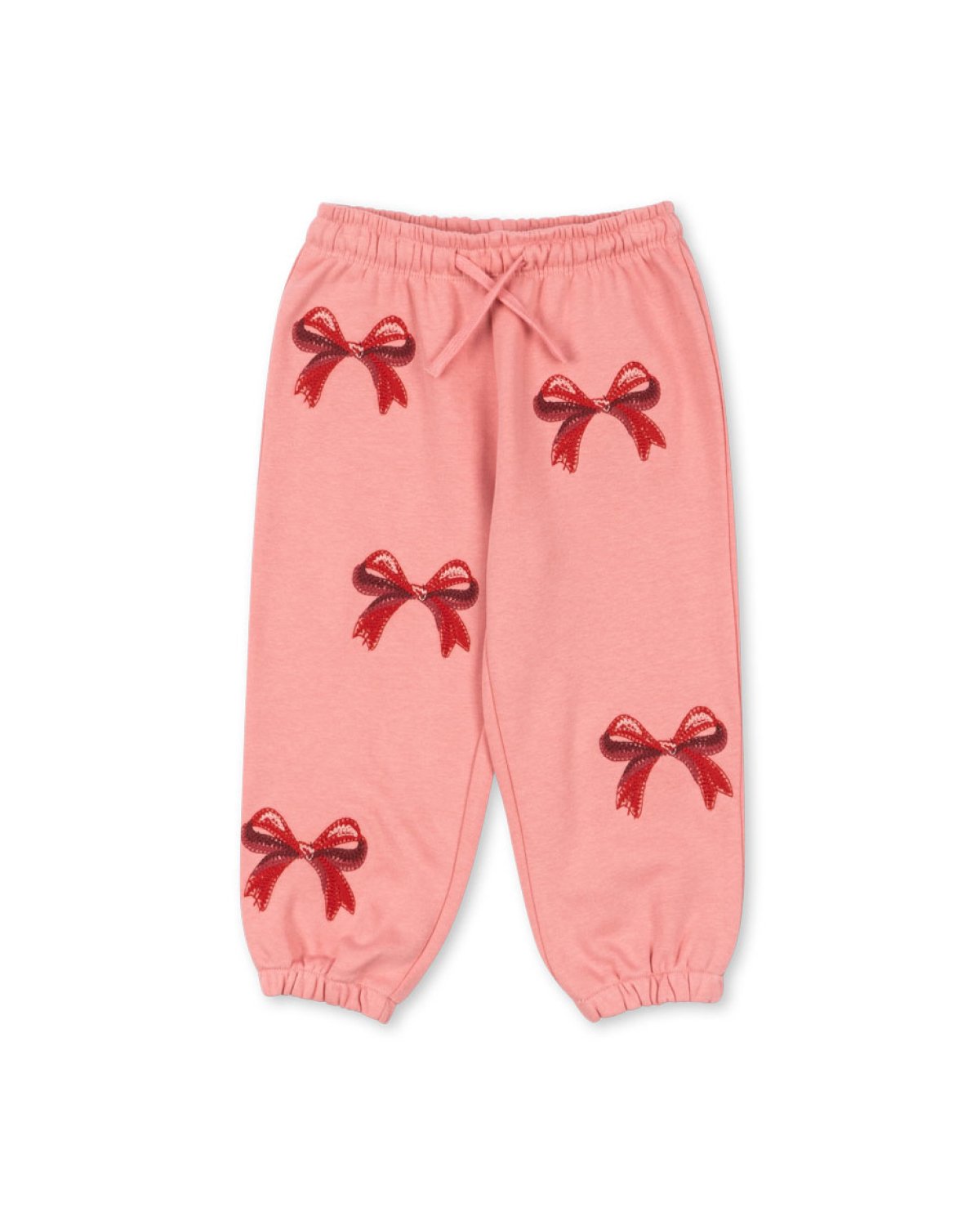 Joggebukse Barn – Økologisk Bomull | Lou Sweatpants, Rosa - Strawberry ice
