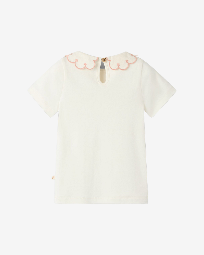T-skjorte M/ Krage Barn - Øko TENCEL | NMFFUNDO