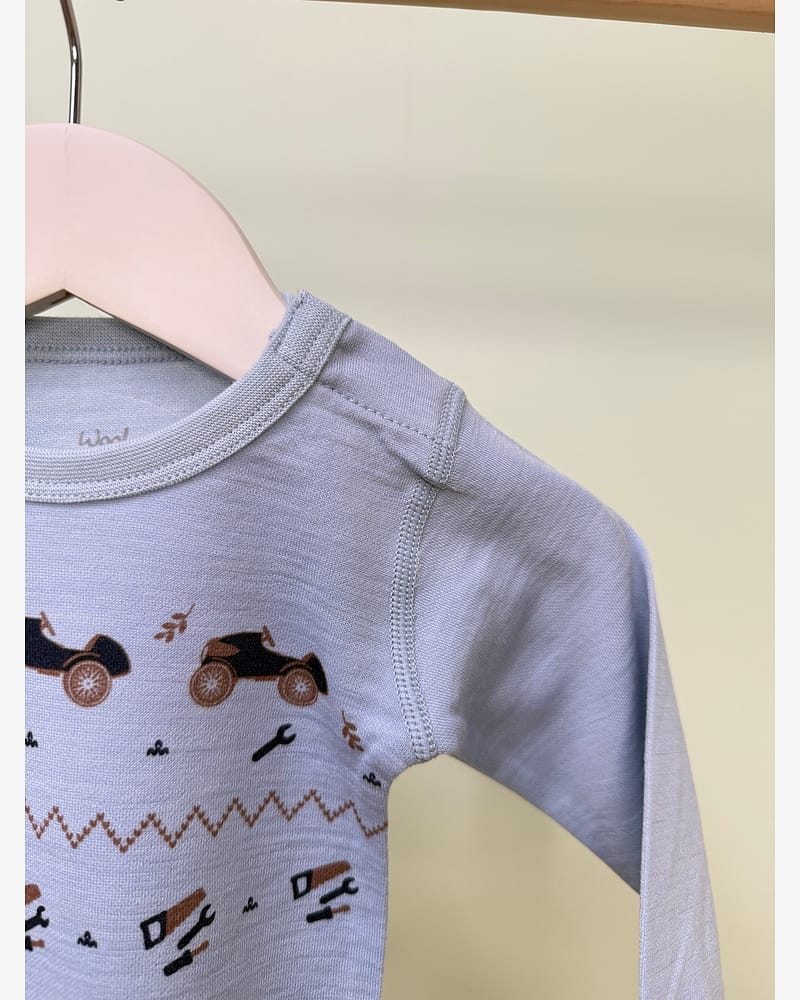 Body - UllBambusviskose Baloo Hearts Puff