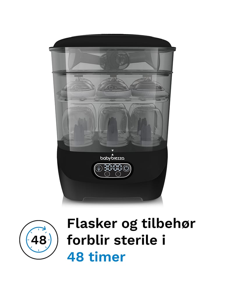 Baby Brezza Sterilizer Dryer Advanced | Sterilisator med Tørk - Stor