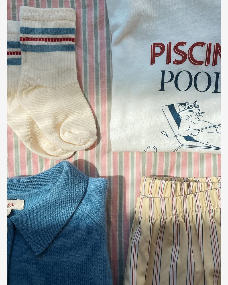 Sokker 2pk - Ribb, Øko Bomull | 2 Pack Rib Socks