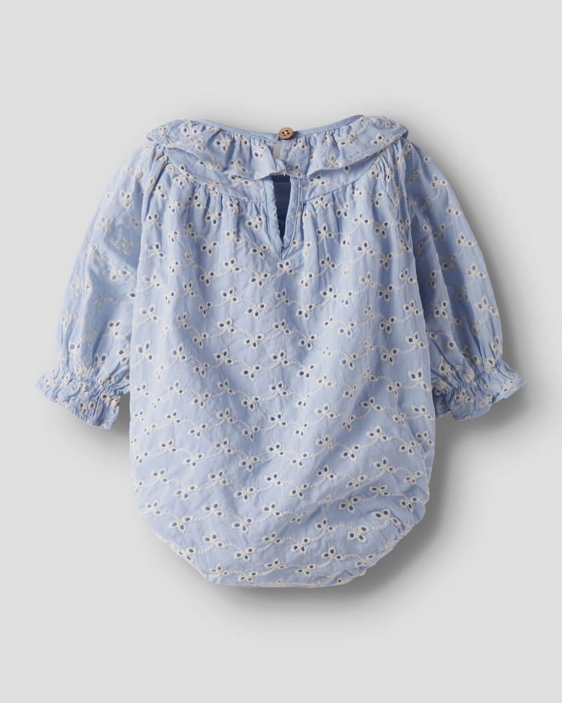 Romper Baby M/ Body - 100% Øko Bomull | NBFTESSIE LS LOOSE BODY LIL