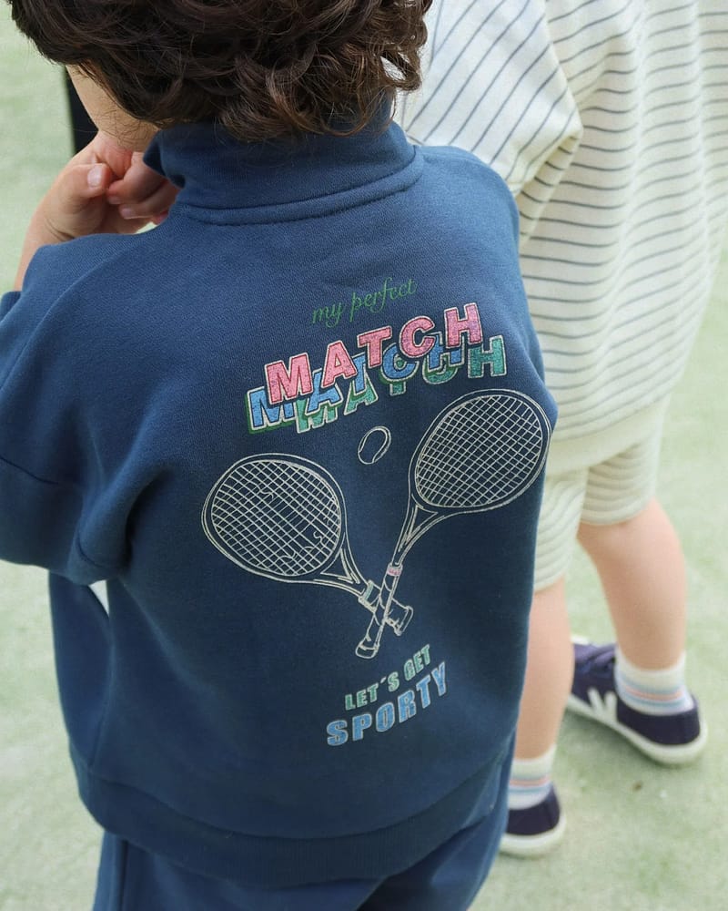 Genser med Halv Glidelås - Øko Bomull | Lou Half Zip Sweat OCS