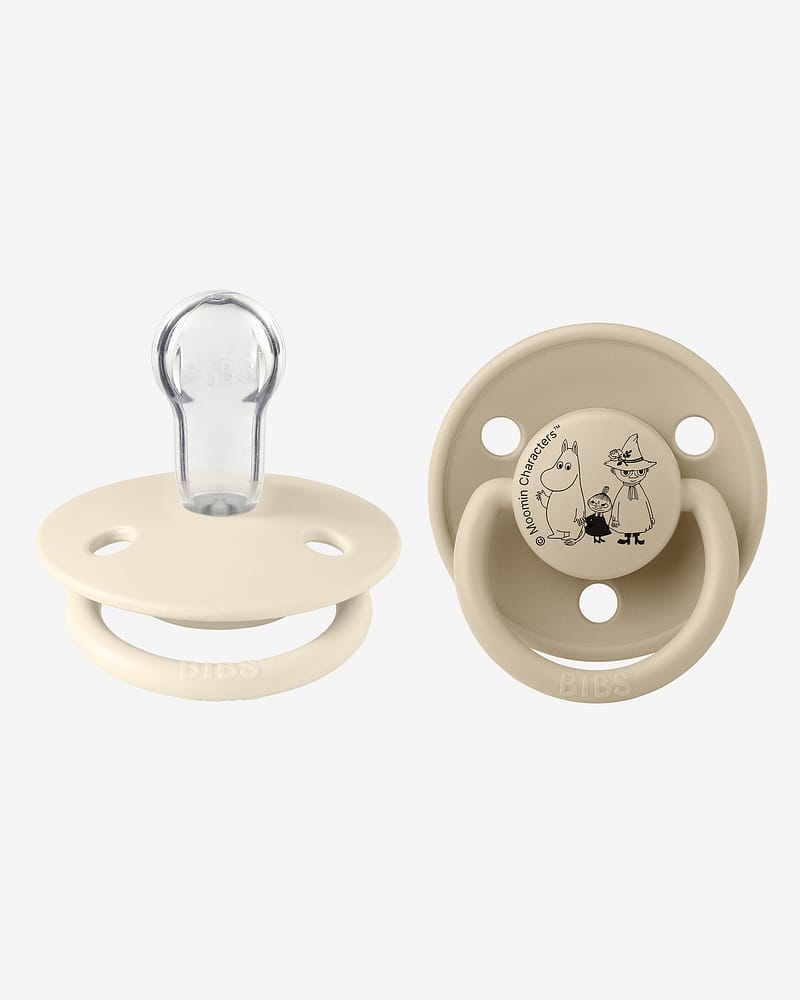 BIBS x Moomin Smokk De Lux 2pk – Rund, SIlikon | Little My
