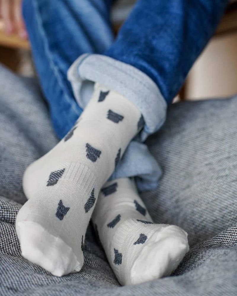 Ullsokker Barn, Tynne 3pk - Natt