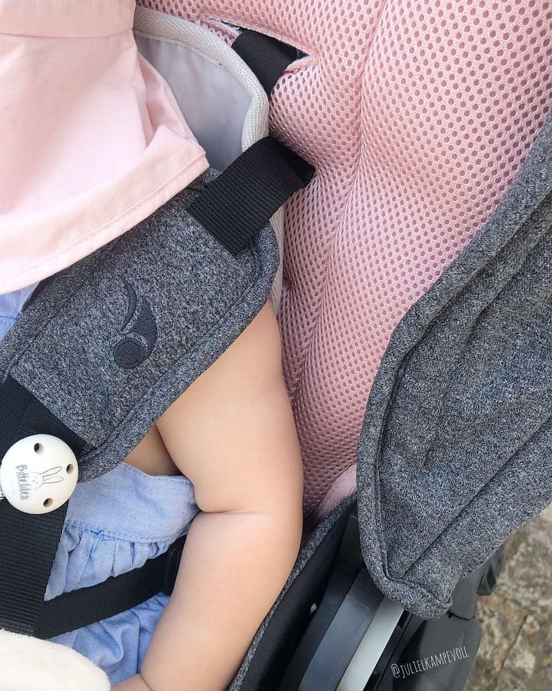 Air Inlay Barnevogn - Underlag i tykt AirMesh-skum