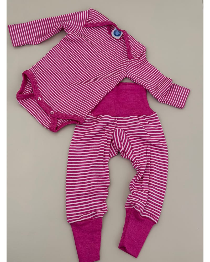 Ullbukse m/ dobbelt liv – 70% Merino, 30% Silke – Ubehandlet Ull