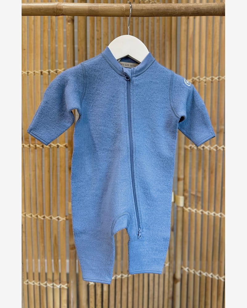 Heldress i Ullfleece - Varm, 100% Merino | Wool Fleece Jumpsuit