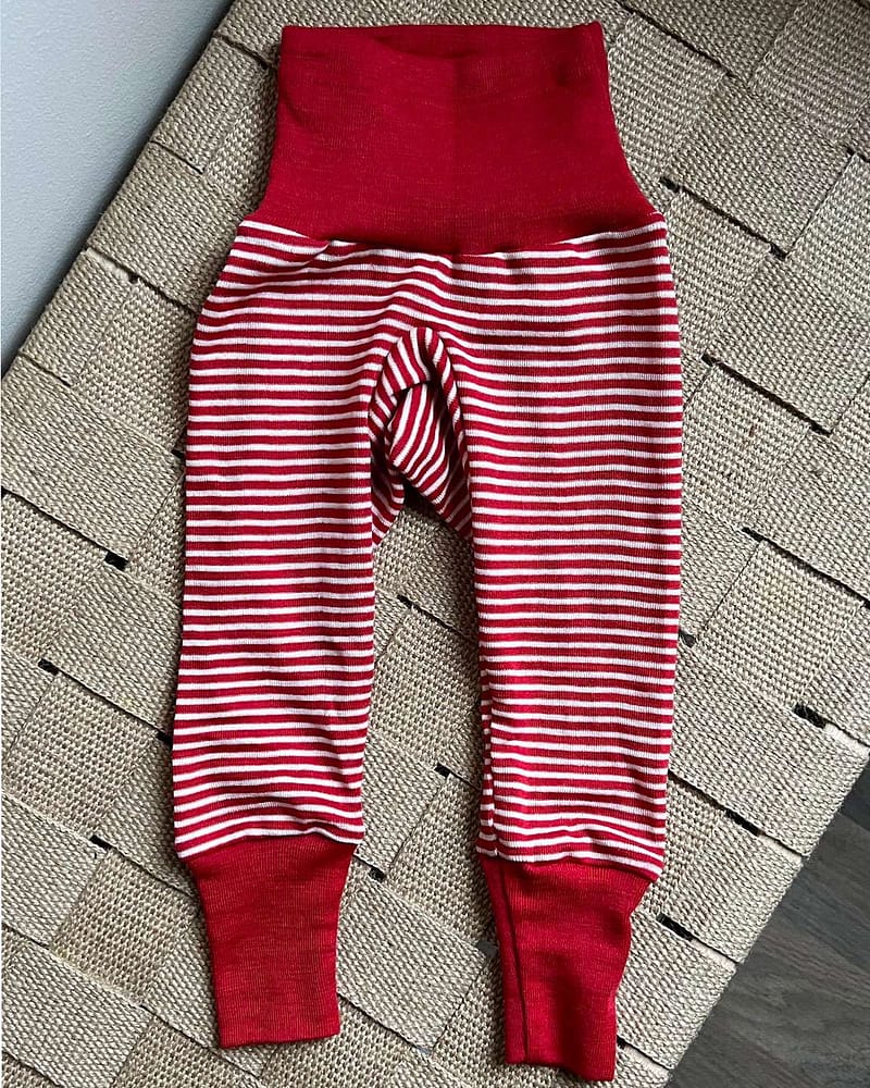 Ullbukse m/ dobbelt liv – 70% Merino, 30% Silke – Ubehandlet Ull