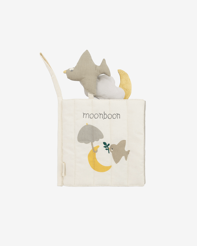 Babybok m/ Broderi - Øko Bomull | Soft night book
