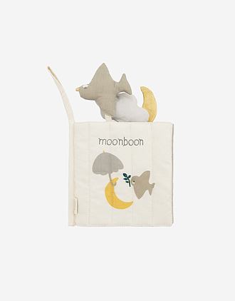 Babybok m/ Broderi - Øko Bomull | Soft night book