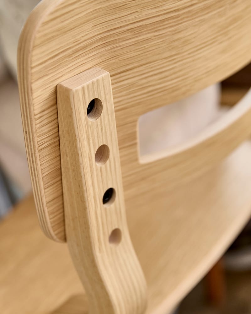 Leander Spisestol Louie - Justerbar | Eik, Natur, Natur
