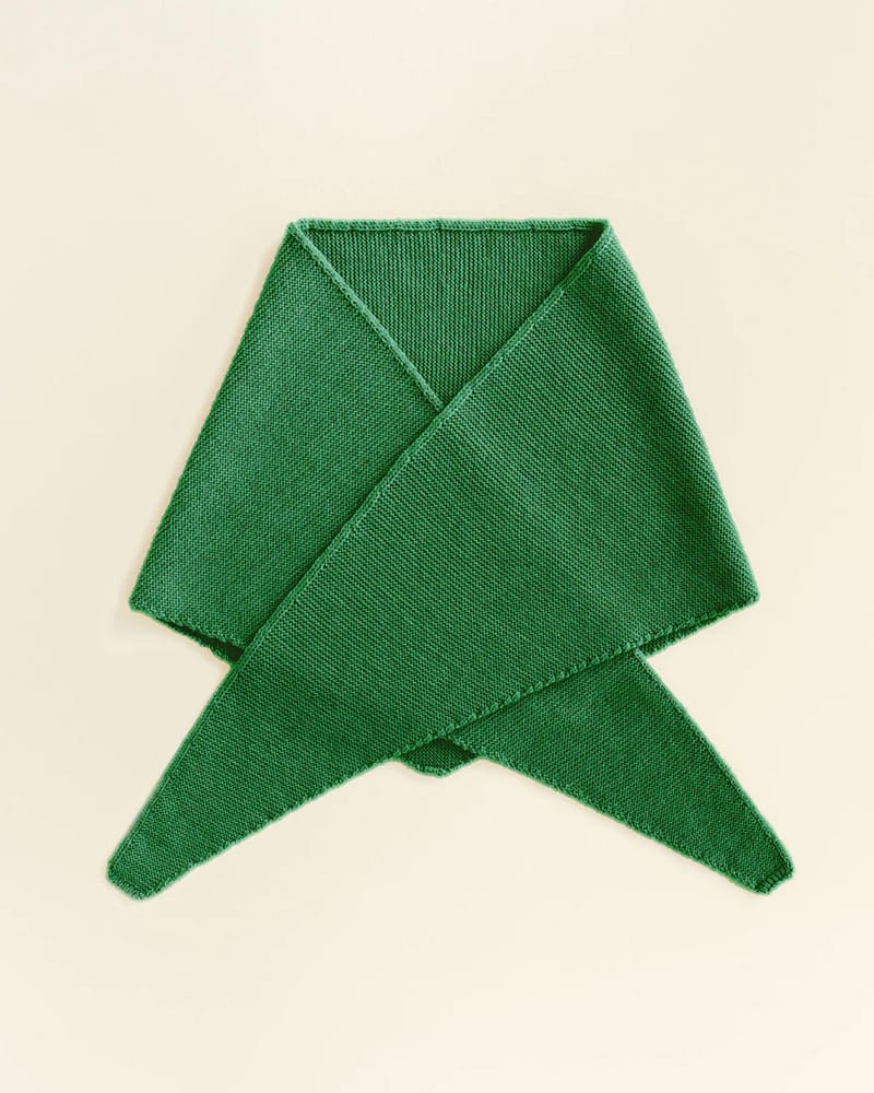 Triangle Scarf Barn & Voksen - 100% Merino, Ubehandlet