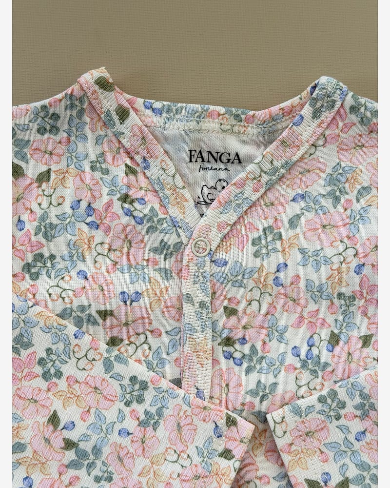 Heldress / Babypysj - 100% Øko Bomull | Fio Onesie