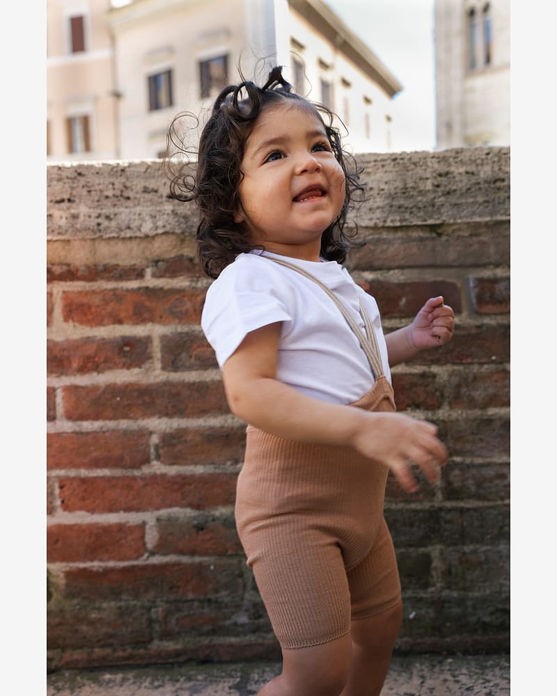 Shorts Tights m/ Seler - 100% Øko Bomull | Shorty Tights Rib