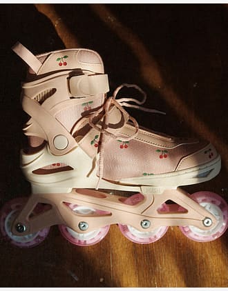 Rulleskøyter Barn m/ Lys i hjulene - 6 Justerbare Størrelser | Light Up Roller Skates
