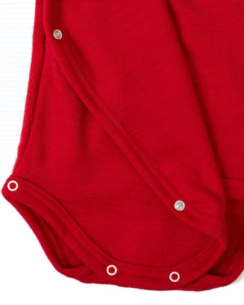 Omslagsbody Ull / Silke - Cosilana, Rød